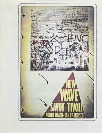 No Martyr. San Francisco Punk Poster 1976 - 1981