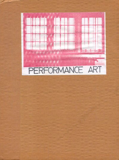 New Reform : stelt voor : Performance Art