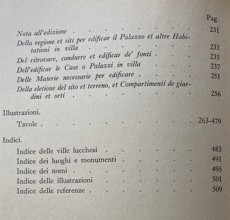 LA VILLA A LUCCA DAL XV AL XIX SECOLO CON …