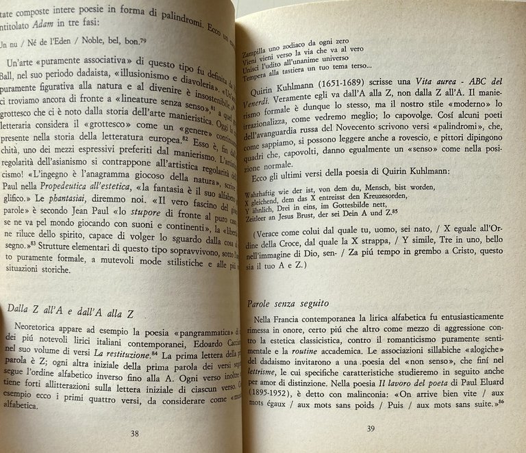 IL MANIERISMO NELLA LETTERATURA: ALCHIMIA VERBALE E ARTE COMBINATORIA ESOTERICA; …