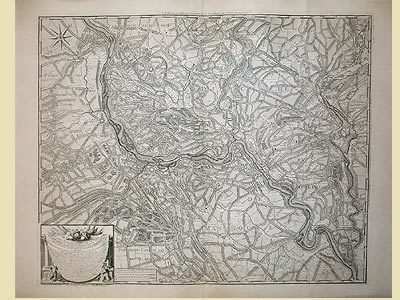 Carte topographique de la plus grande partie du Duchè de …