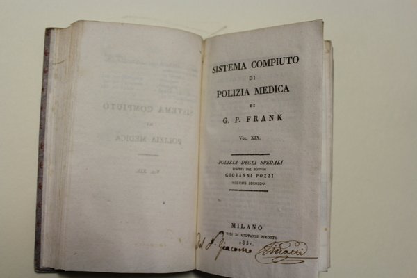 Sistema completo di polizia medica