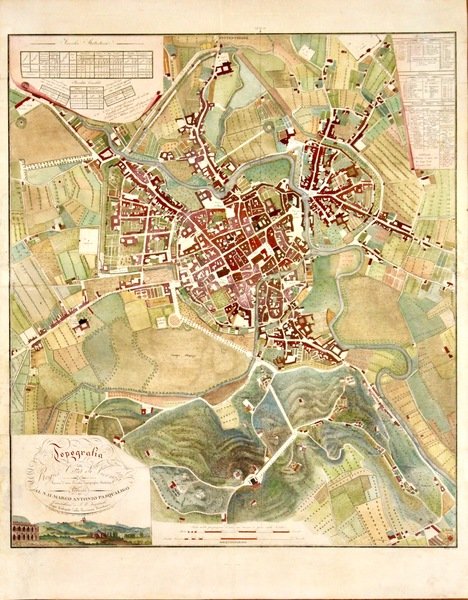 Topografia della Regia città di Vicenza. Lavoro…dedicato al N.H. Marco …