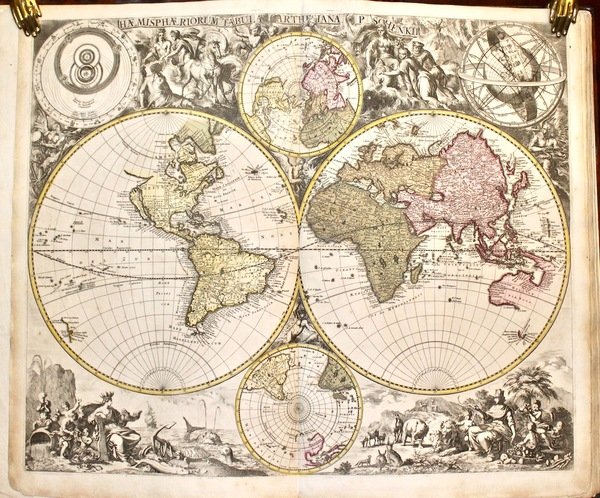 Atlas Contractus Sive Mapparum Geographicarum Sansoniarum Auctarum et Correctarum Nova …