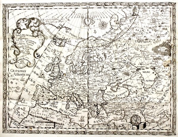 Nova Delineatio universalis 56 Provinciarvm FF. Min. Capvcinorvm per universam …