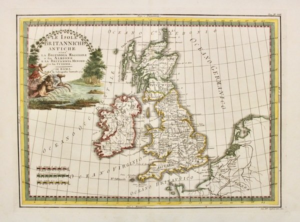 Le isole britanniche antiche cioè la Britannia Maggiore o sia …