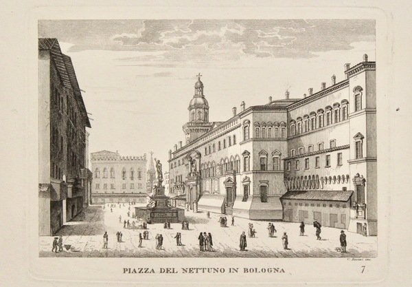 Piazza del Nettuno in Bologna