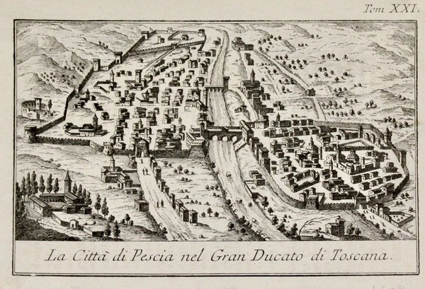 La Città di Pescia nel Gran Ducato di Toscana.