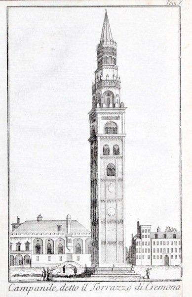 Campanile detto il Torrazzo di Cremona.