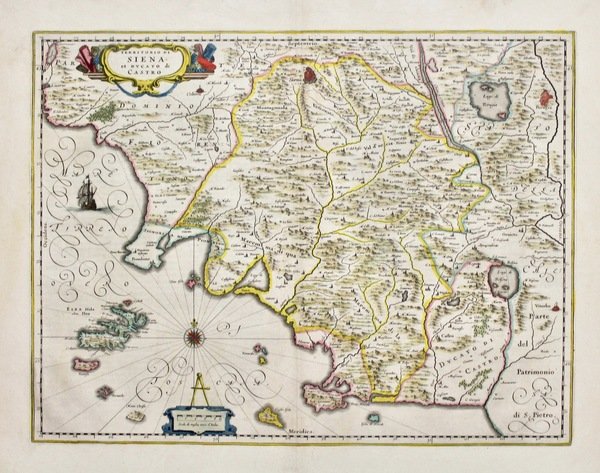 Territorio di Siena et ducato di Castro