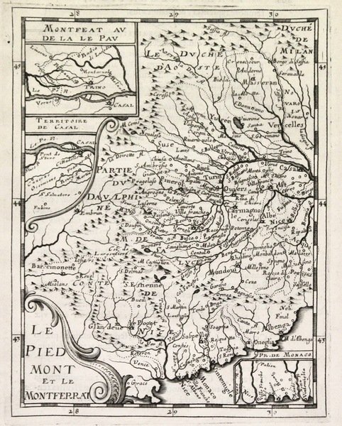 Le Piedmont et le Monferrat.