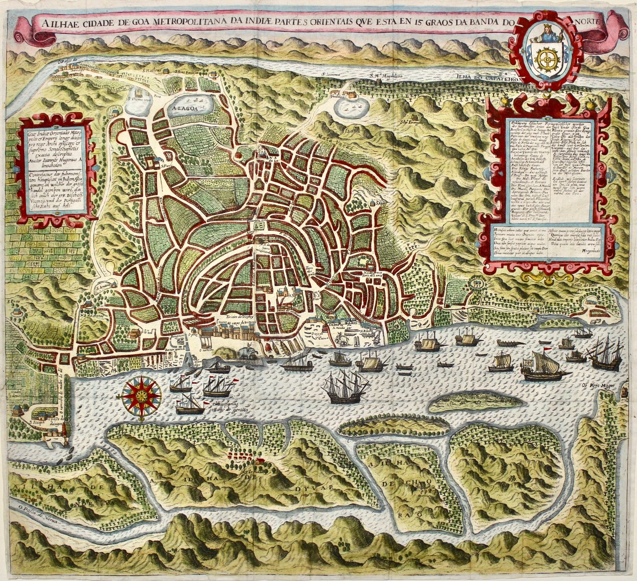 Ailhae cidade de Goa metropolitana da Indiae partes orientais que … | Immagine principale