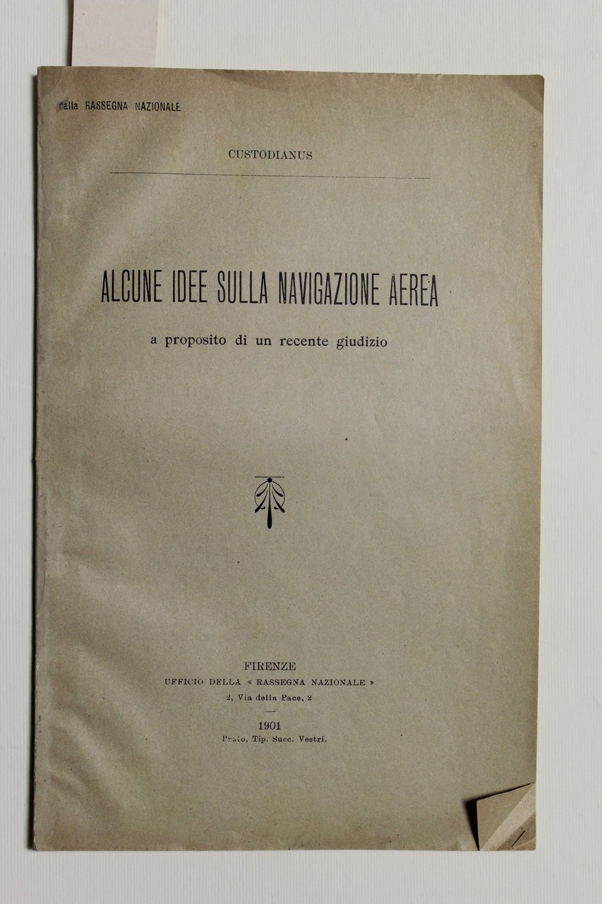 Alcune idee sulla navigazione aerea a proposito di un recente …