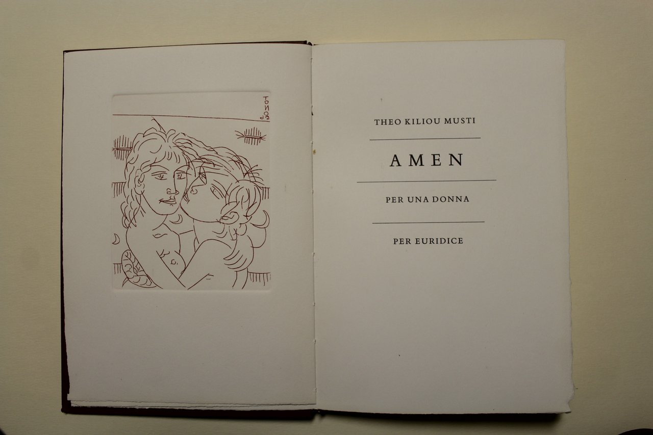 Amen / Per una donna /per Euridice.
