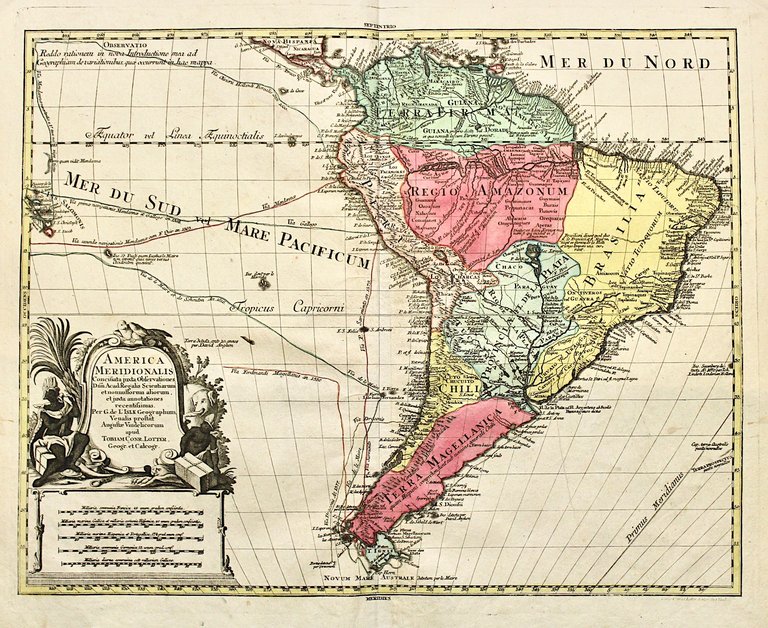 America meridionalis concinnata juxta observationes … | Immagine Gallery 2