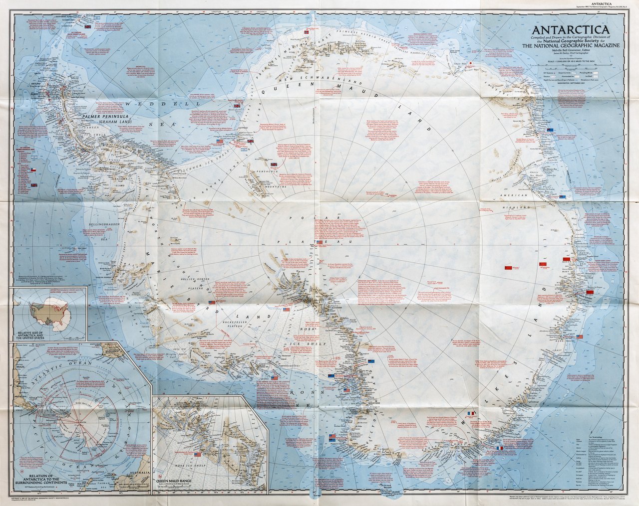 Antarctica Compiled and Drawn in the Cartographic Division of the …