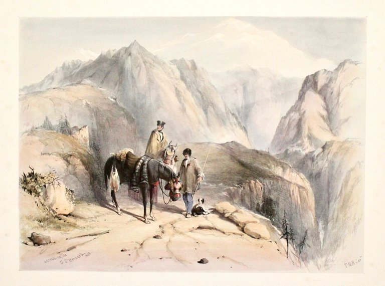 Ascending the Gr. St. Bernard, 1838 | Immagine Gallery 2