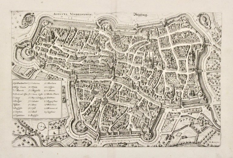 Augusta Vindelicorum. Augspurg. | Immagine Gallery 2