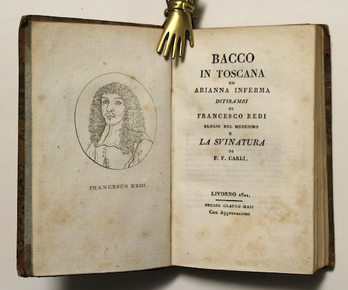 Bacco in Toscana ed Arianna inferma Ditirambi di Francesco Redi … | Immagine principale