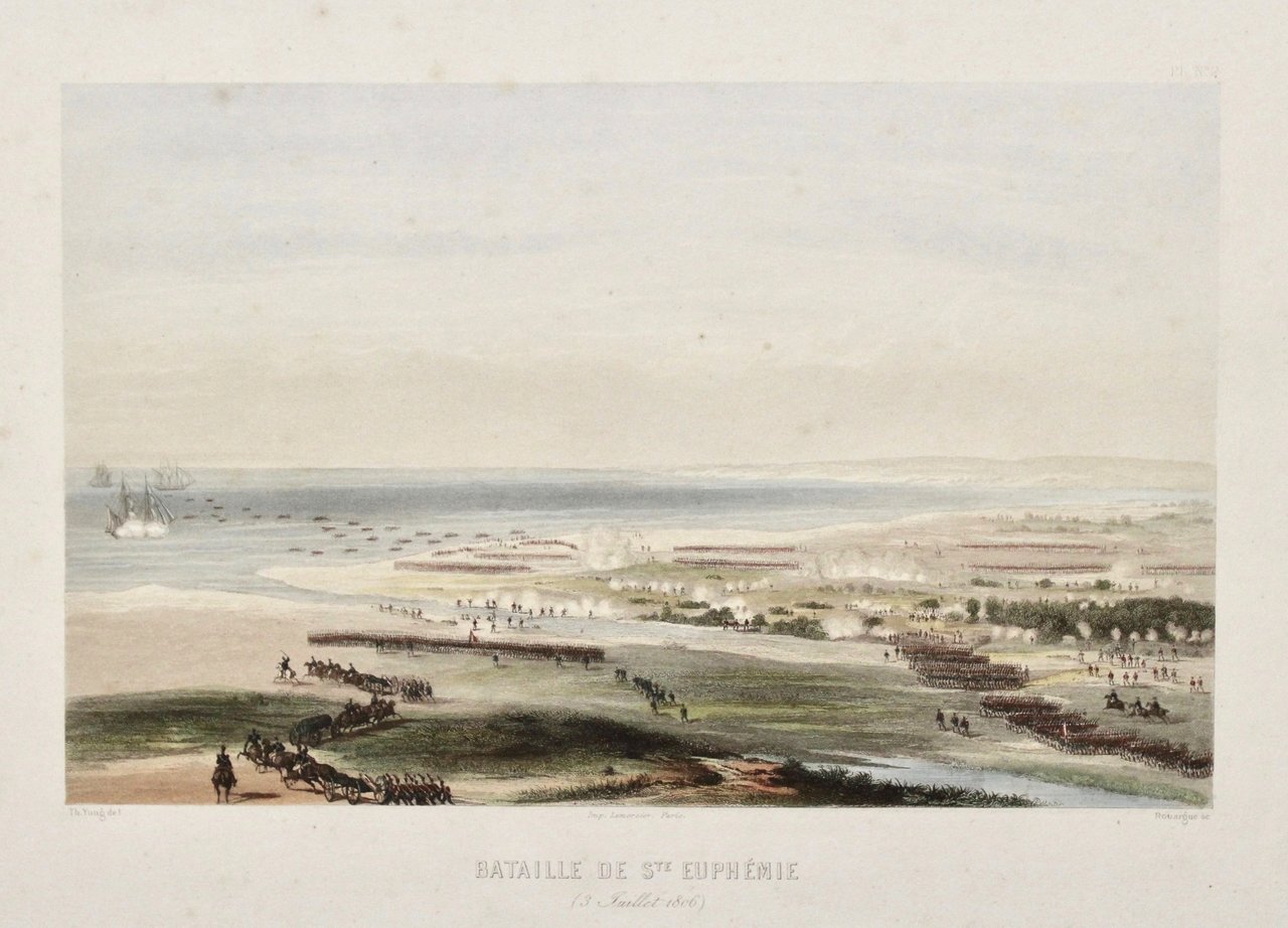Bataille de S.te Euphémie (3 Juillet, 1806). | Immagine principale