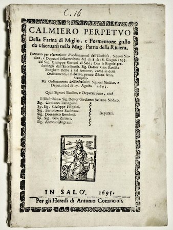 Calmiero Perpetuo della farina di miglio, e formentone giallo da … | Immagine principale
