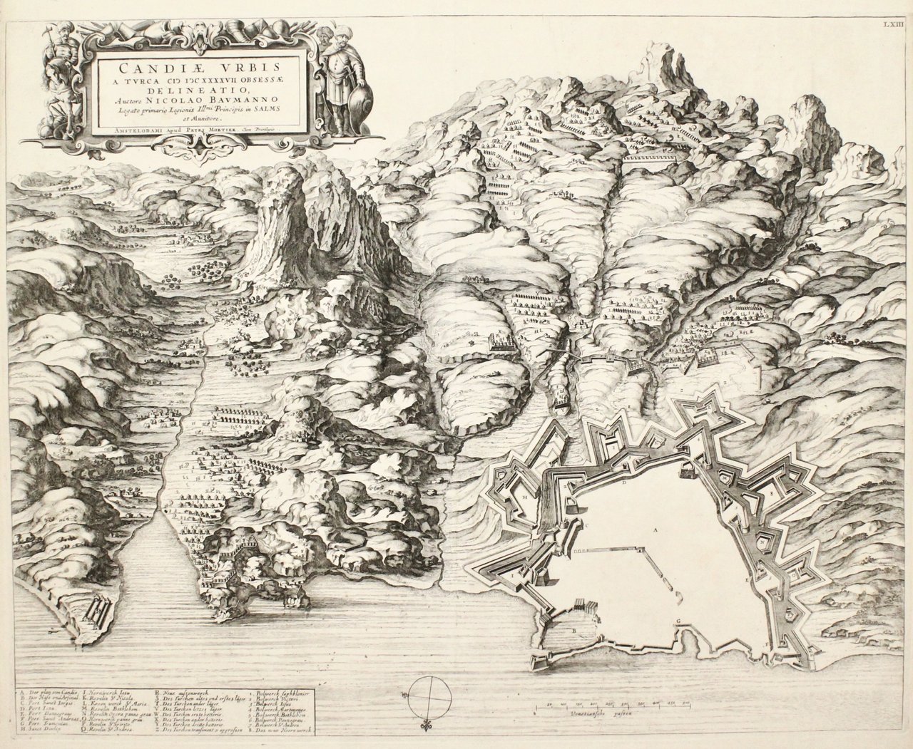 Candiae Urbis a Turca 1647 obsessae delineatio | Immagine principale