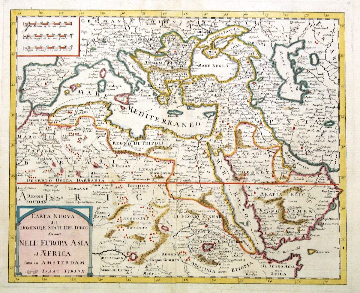 Carta nuova del Dominio, e Stati del Turco situati nell’Europa … | Immagine principale