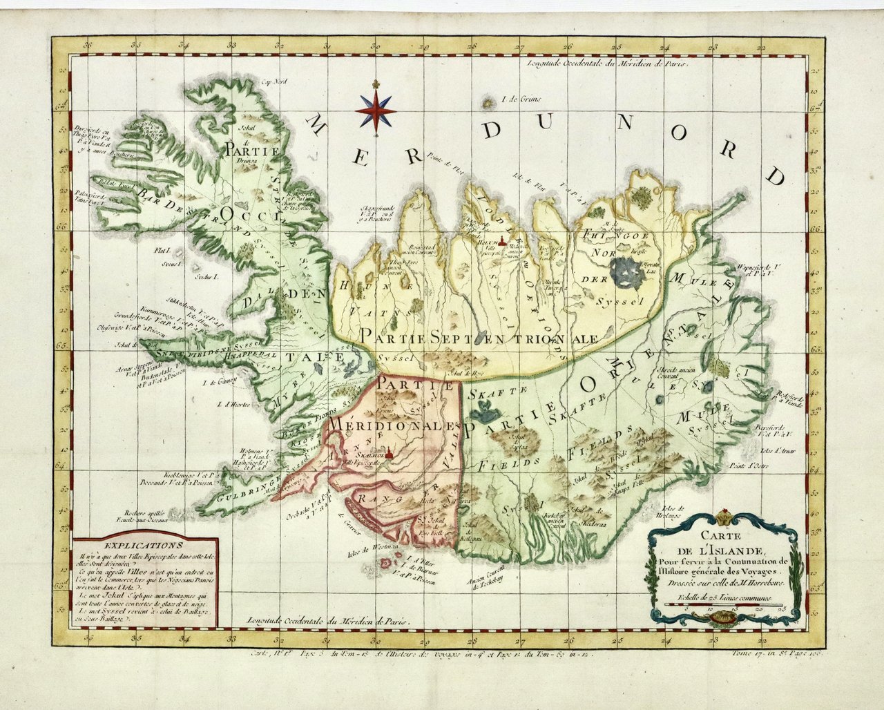 Carte de l’Islande. Pour servir a la Continuation de l'Histoire … | Immagine principale