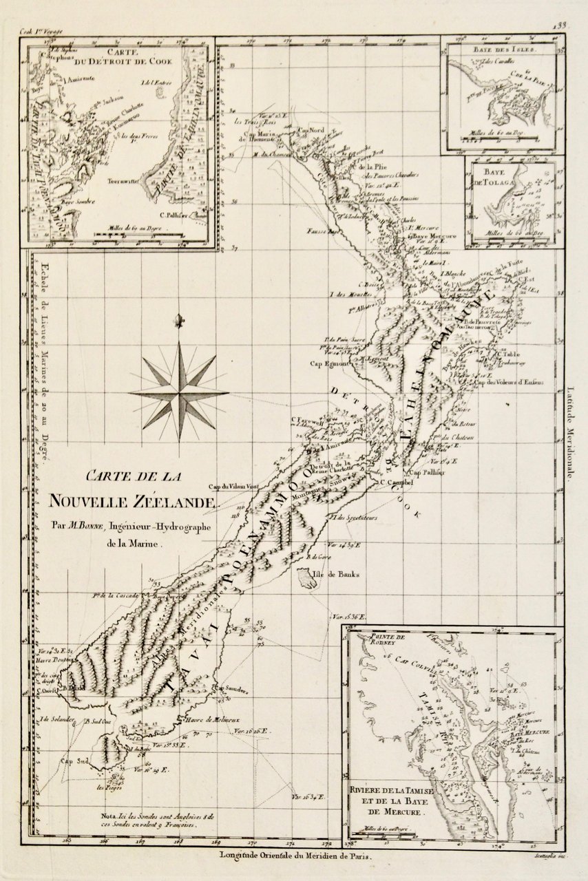 Carte de la Nouvelle Zéelande. | Immagine principale