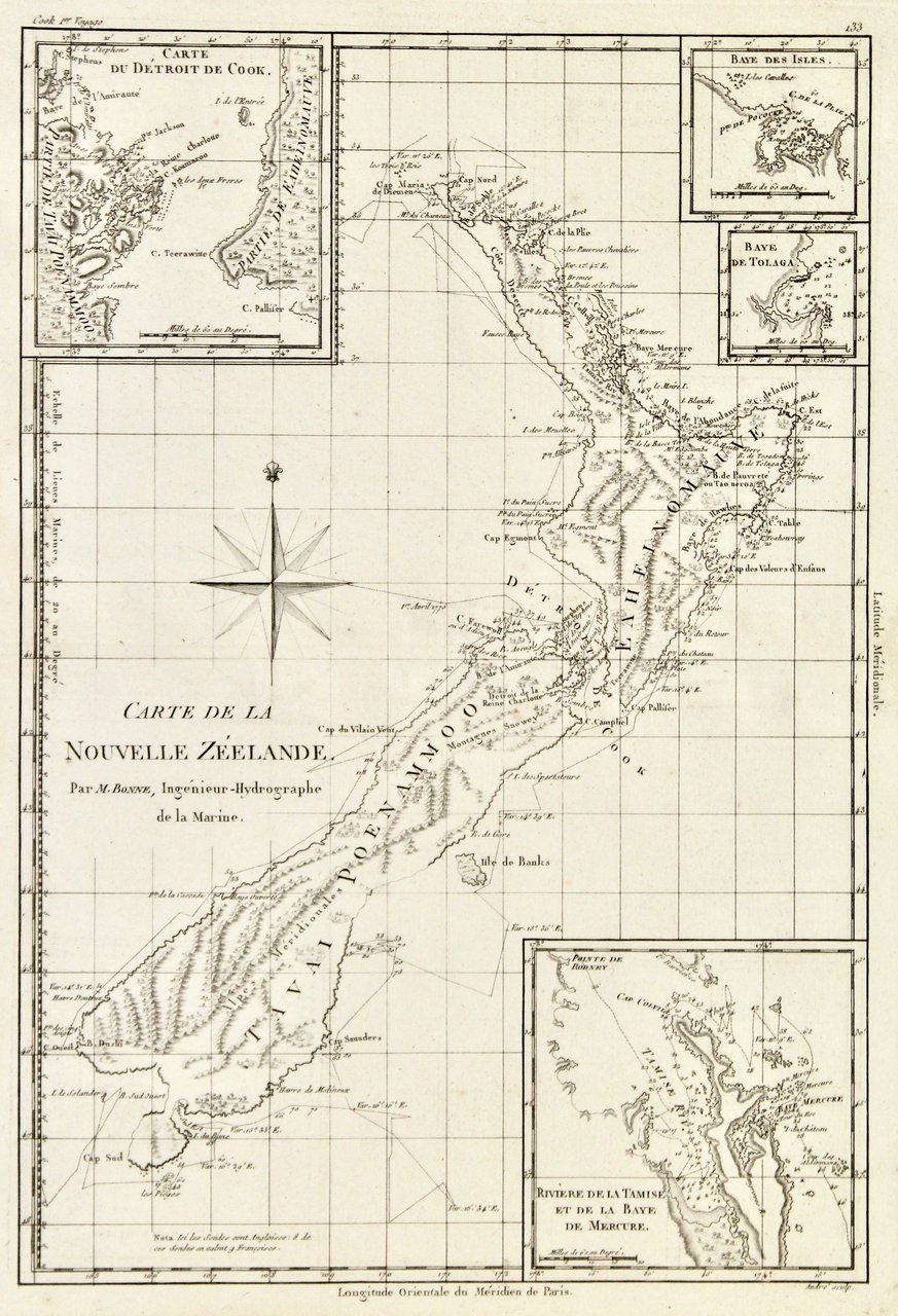 Carte de la Nouvelle Zéelande. | Immagine principale
