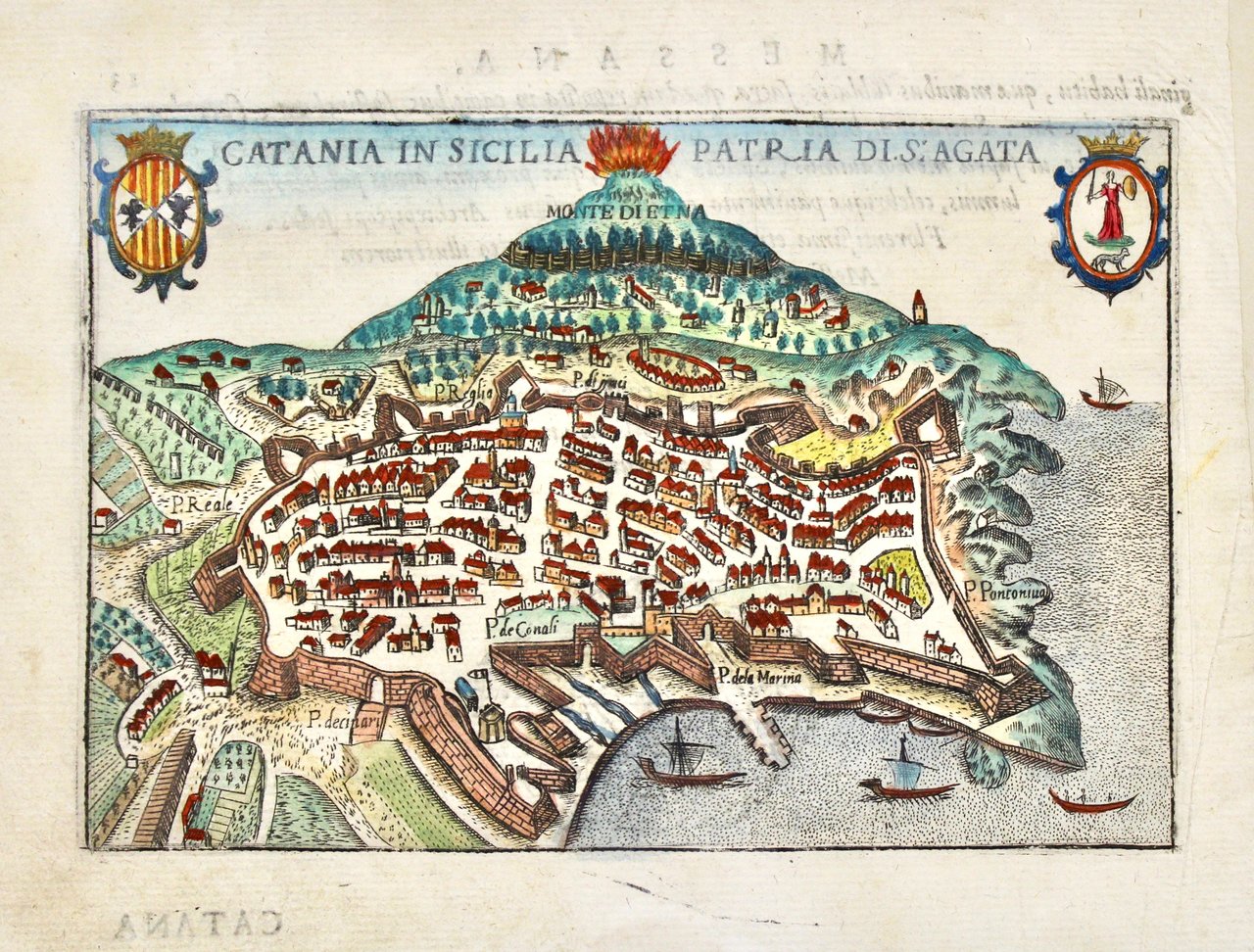 Catania in Sicilia patria di S.Agata