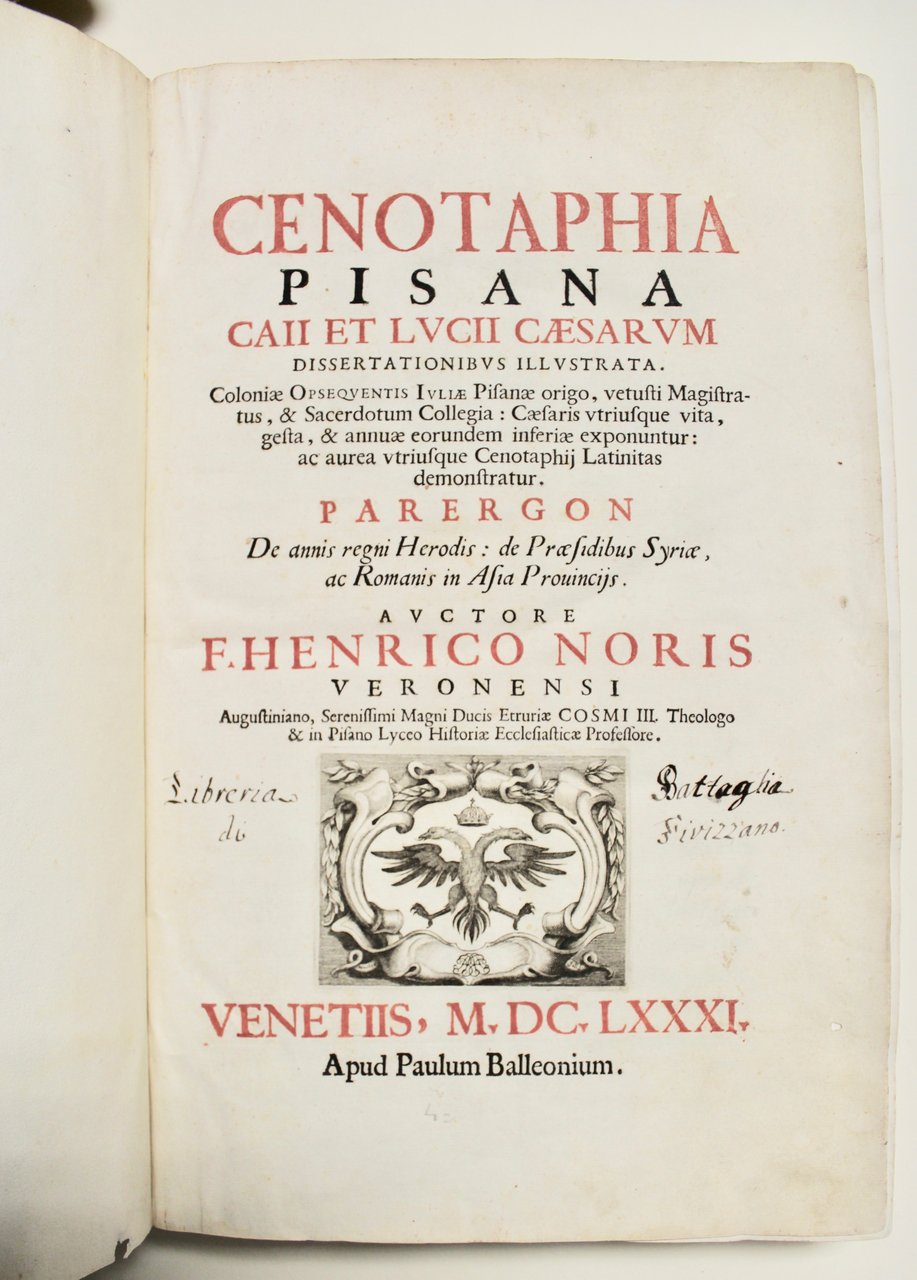 Cenotaphia Pisana Caii et Lucii Caesarum.