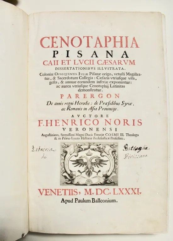 Cenotaphia Pisana Caii et Lucii Caesarum.