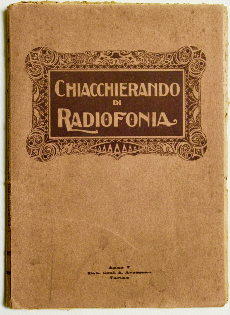 Chiacchierando di radiofonia.