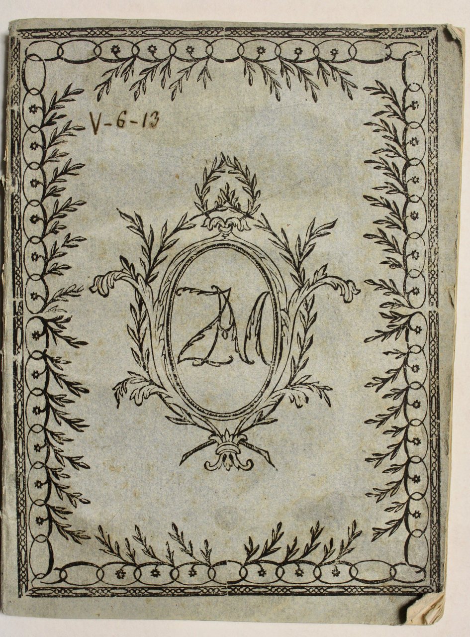 Componimenti poetici a sua eccellenza N.H. Z. Alvise II. Mocenigo …