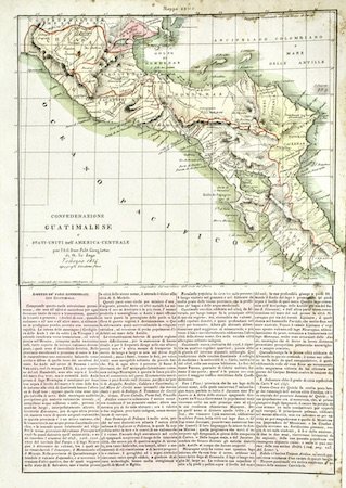 Confederazione Guatimalese o stati uniti nell'America centrale | Immagine principale