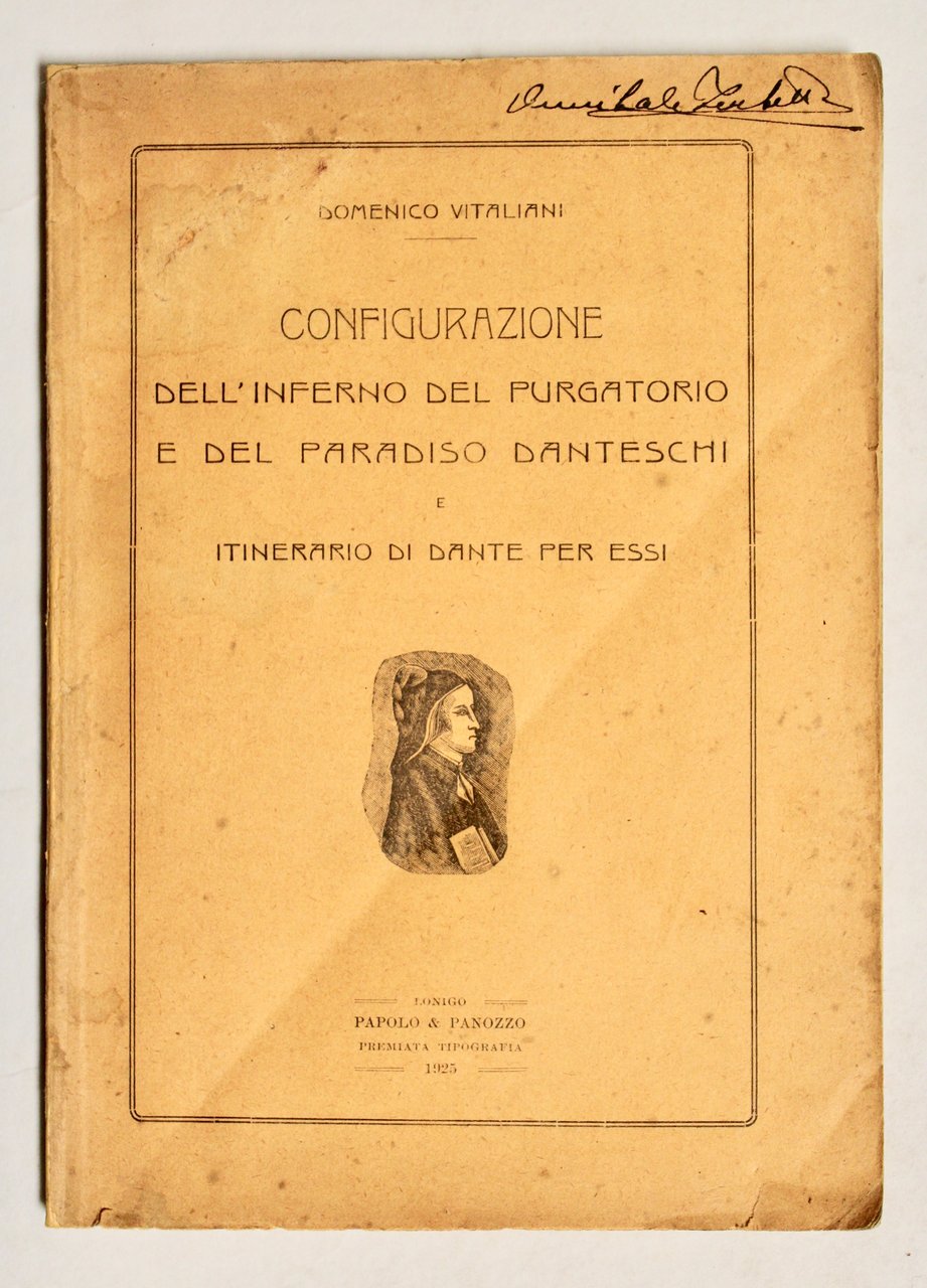 Configurazione dell'Inferno, del Purgatorio e del Paradiso danteschi e Itinerario …