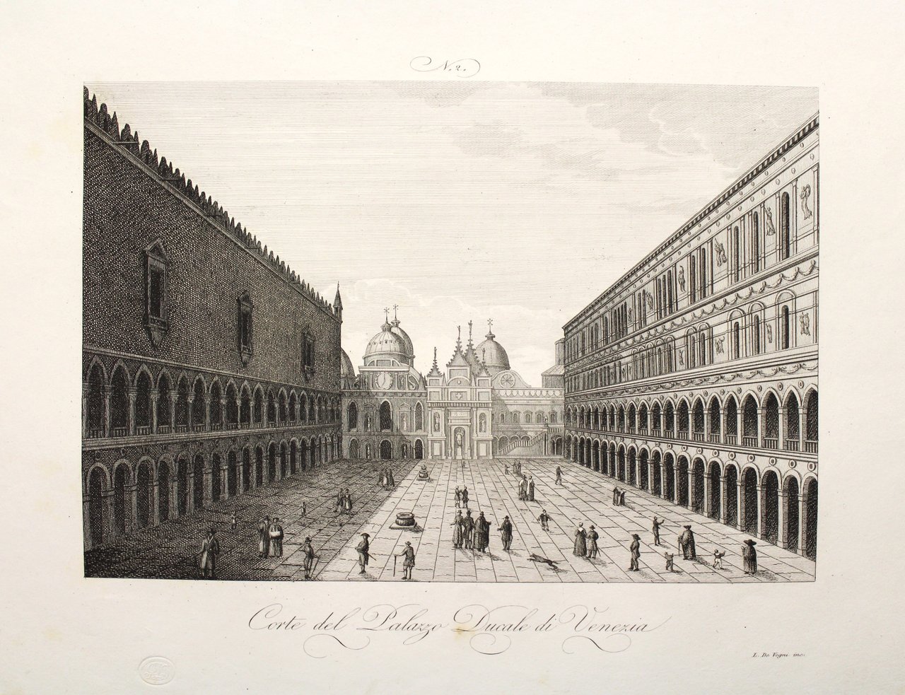 Corte del Palazzo Ducale di Venezia