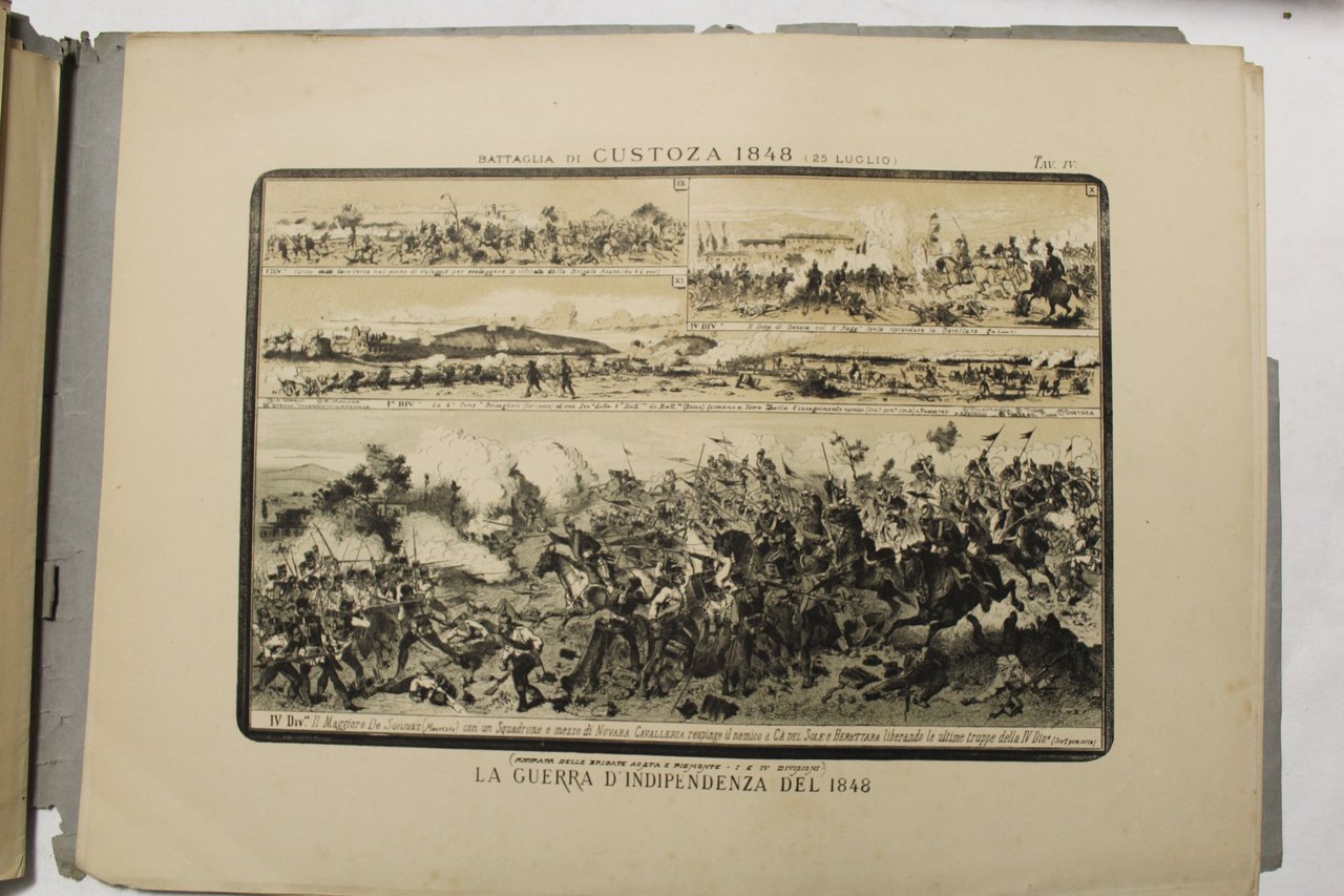Custoza 1848 - 1866. Album Storico Artistico Militare composto ed …