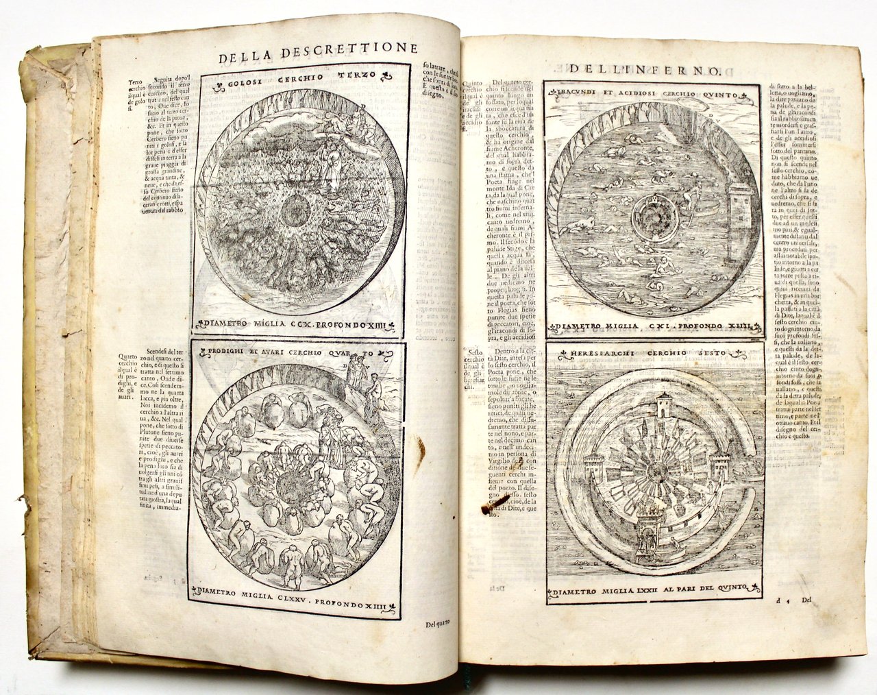 Dante con l'espositioni di Christoforo Landino, et D'Alessandro Vellutello. Sopra …