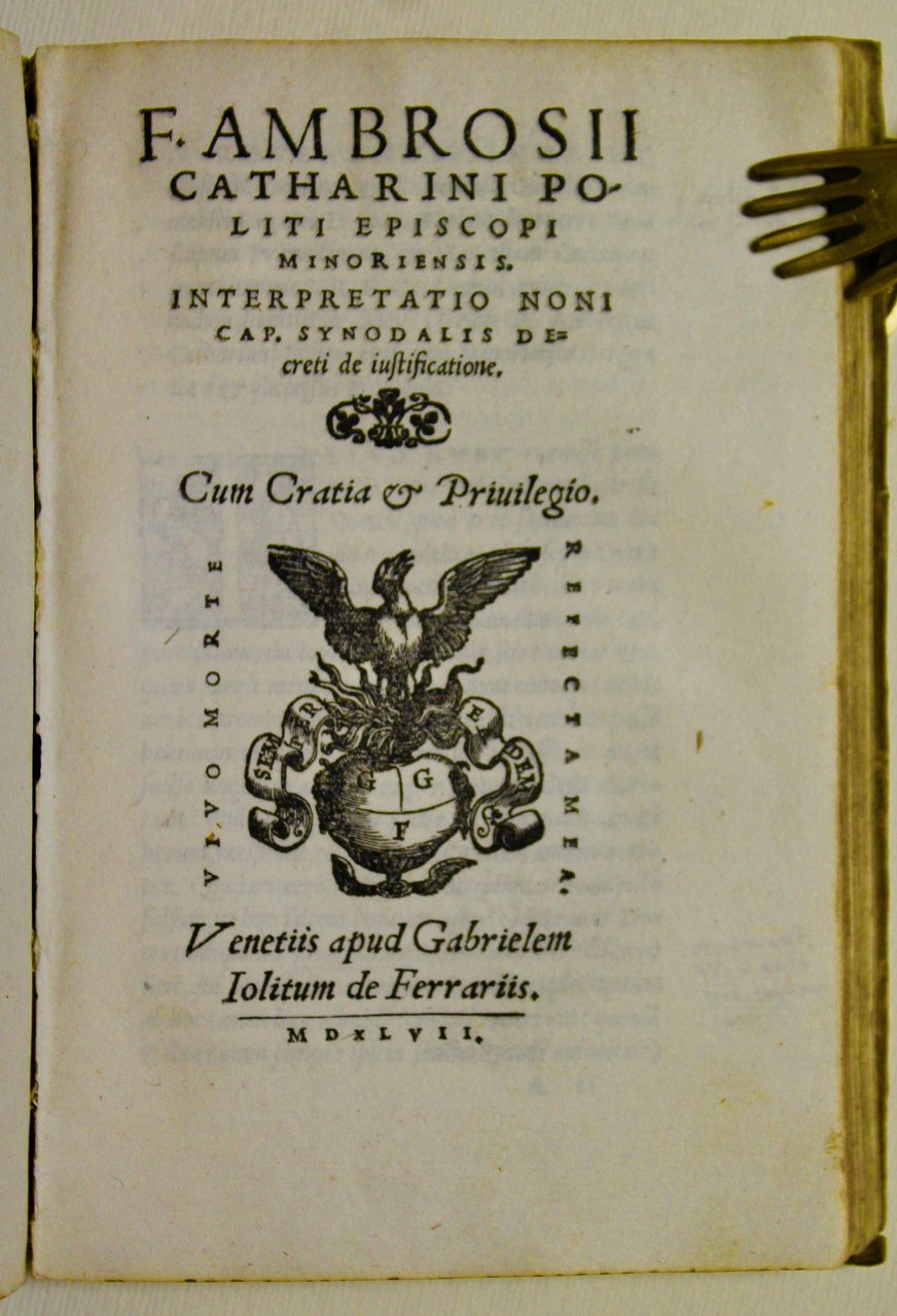 De consideratione et iudicio praesentium temporum à supersatis zizanijs in …