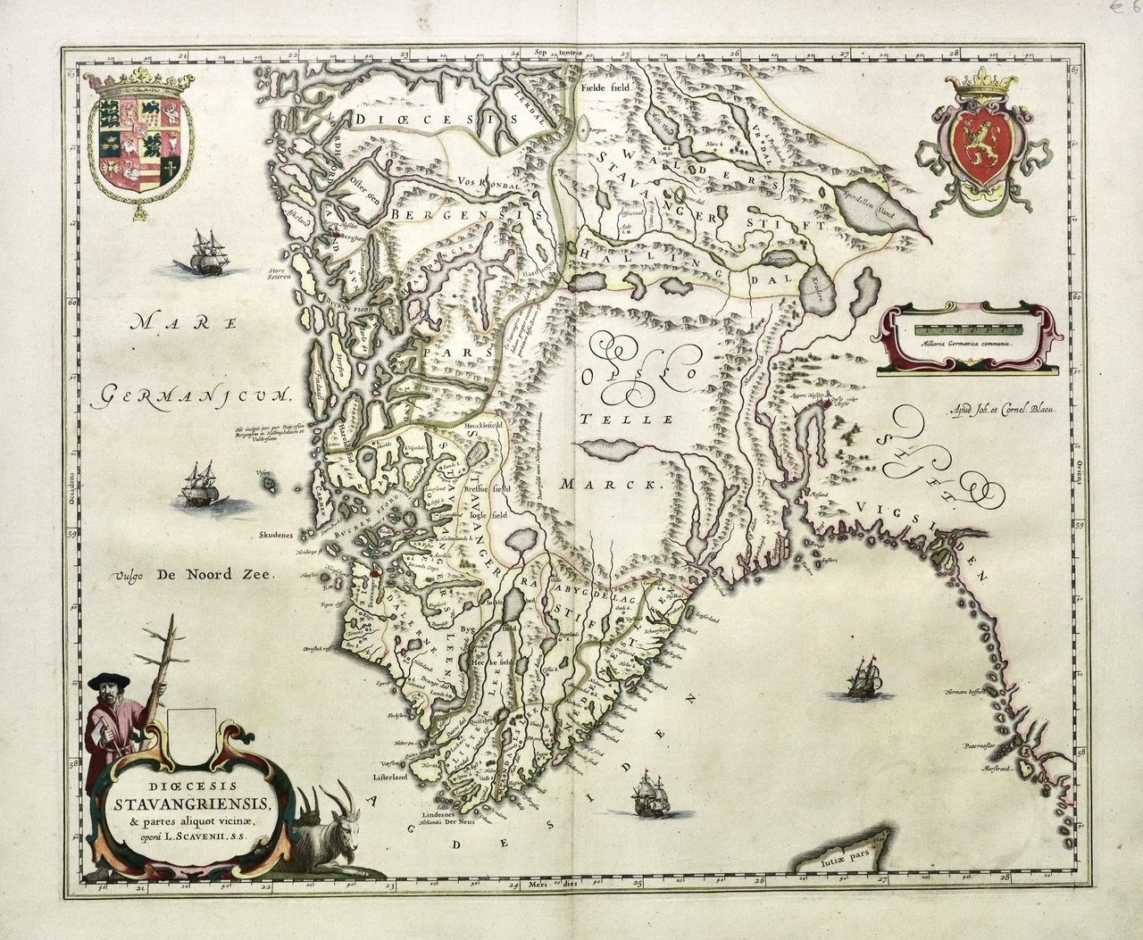 Dioecesis Stavangriesis & partes aliquot vicinae, opera L. Scavenii, S.S. | Immagine principale