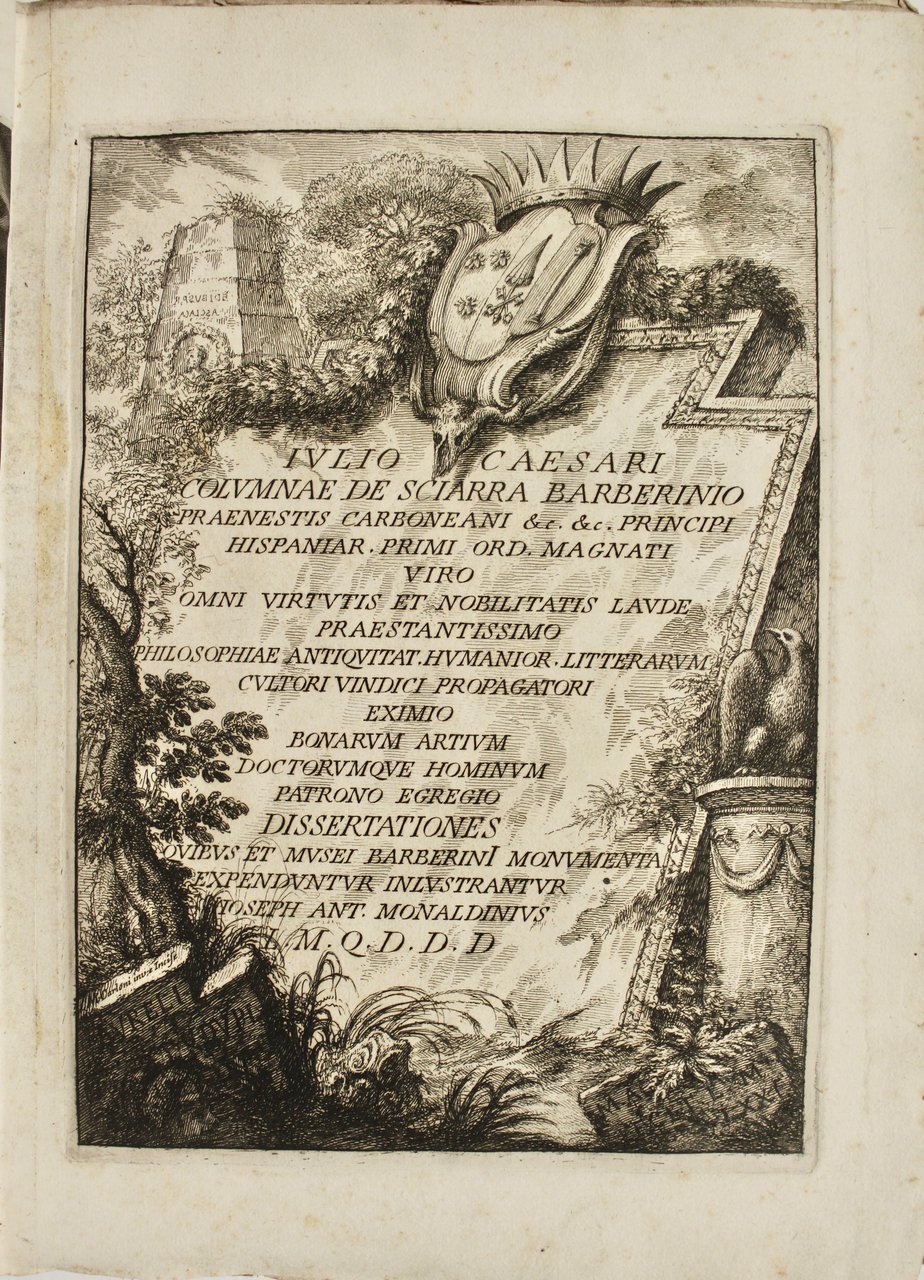 Dissertationes et adnotationes in aliquot ineditas veterum inscriptiones et numismata. …