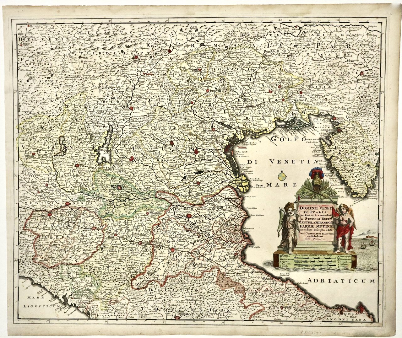 Dominii Veneti in Italia in partes accurate divisae ac Statuum … | Immagine principale