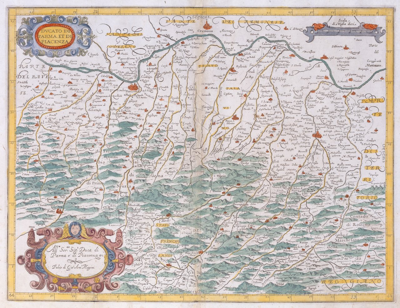 Ducato di Parma et di Piacenza