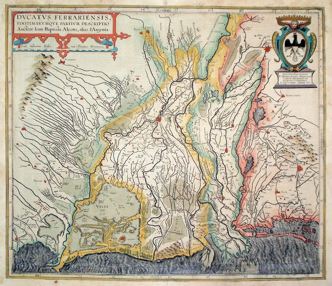 Ducatus Ferrariensis finitimarumque partium descriptio. | Immagine principale