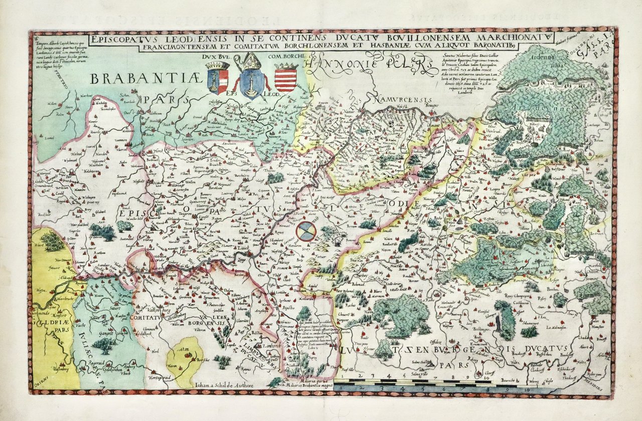Episcopatus Leodiensis inse Continens Ducatum Bouillonensem Marchionatum Francemontensem et Comitatum … | Immagine principale