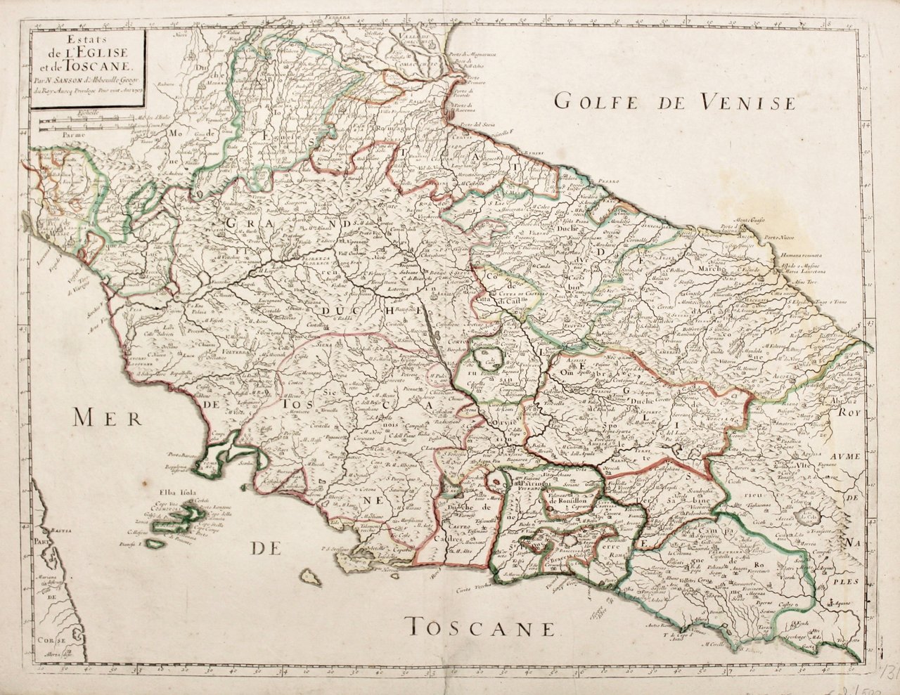 Estats de l'Eglise et de Toscane