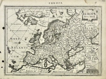 Europae nova tabula. | Immagine principale