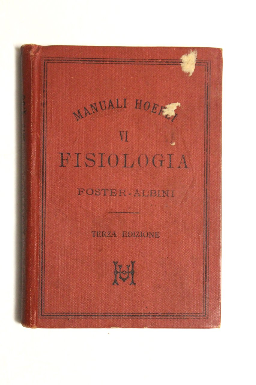 Fisiologia Terza edizione riveduta Con 18 incisioni. Traduzione di G. …
